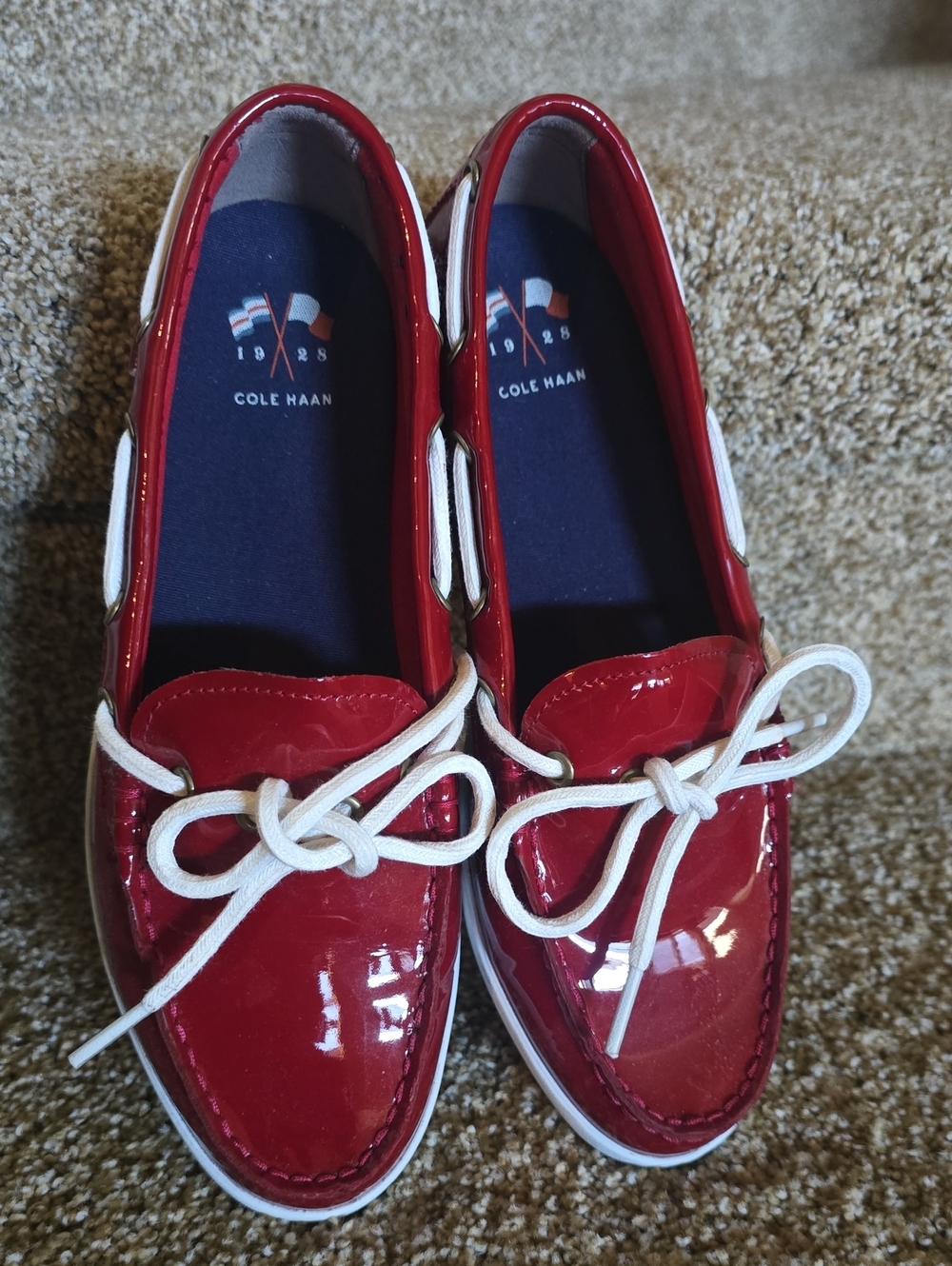 Cole Haan Beautiful Red 🌹 Loafers